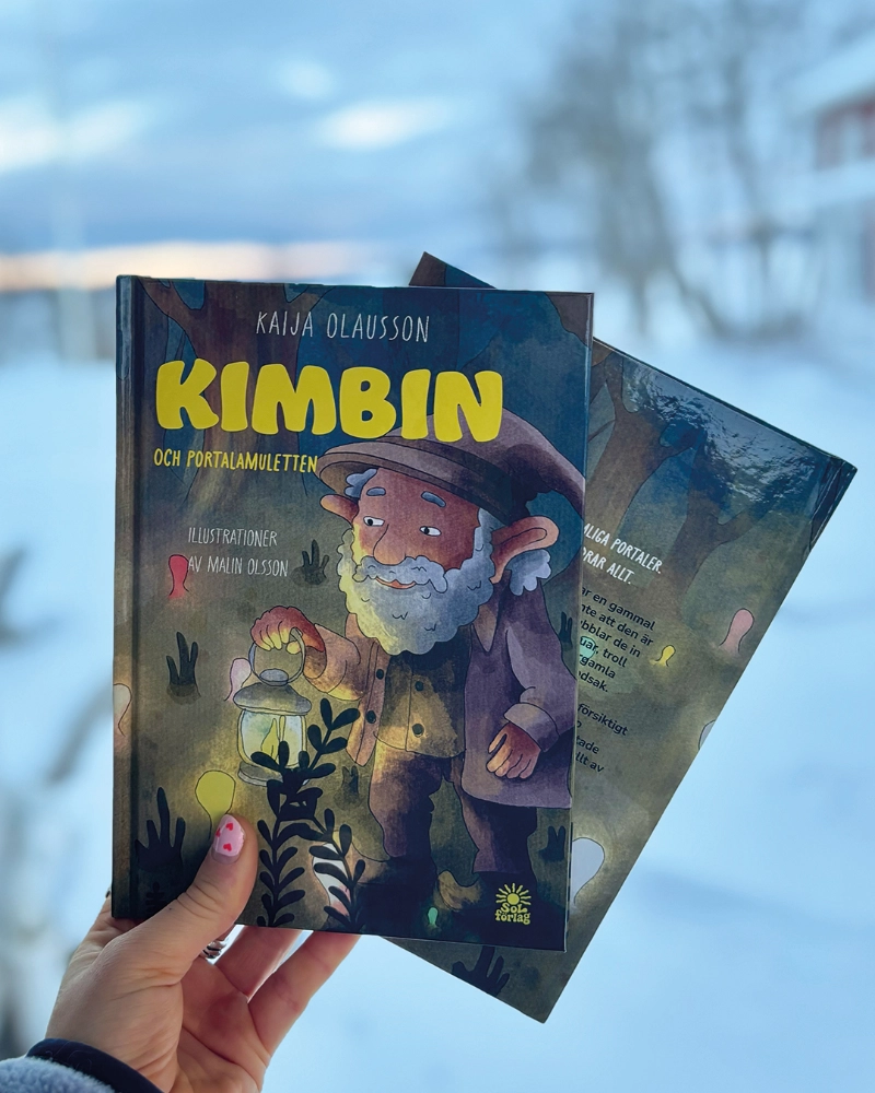Kimbin och portalamuletten illustrationer av Malin Olsson, malins penna